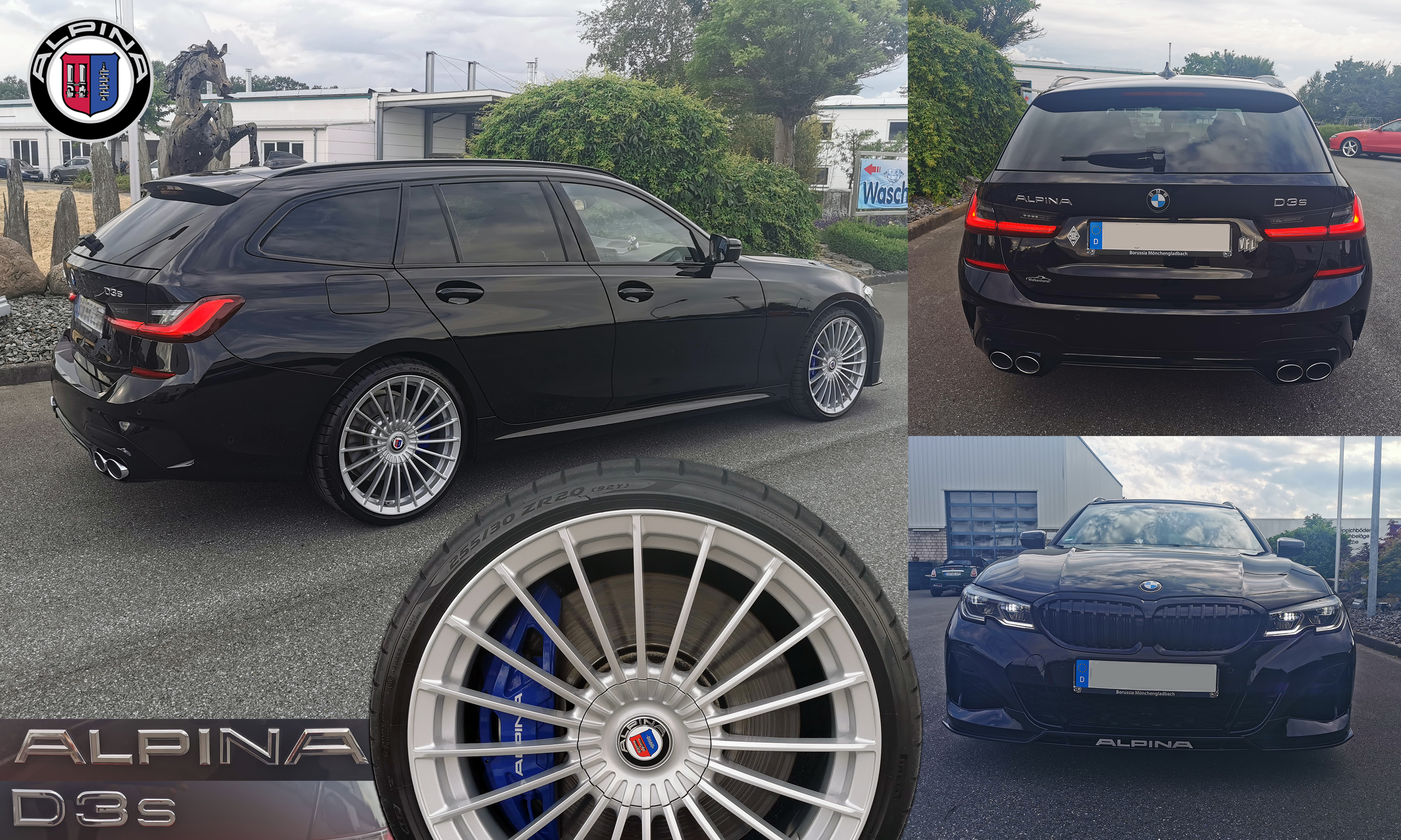 Autopflege Gr&ouml;ne - Alpina D3s, Lack aufbereitet und doppelt keramikversiegelt