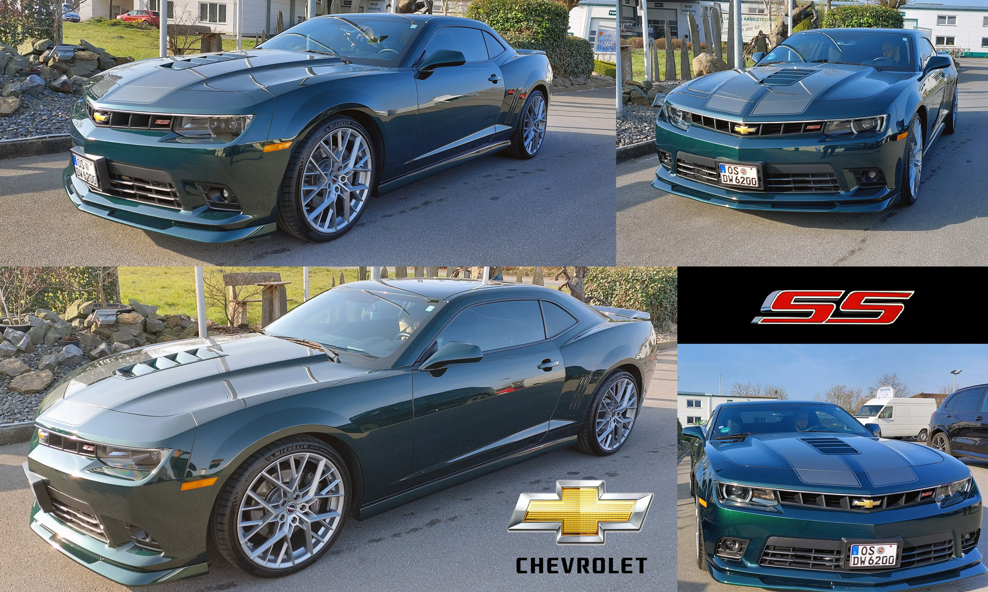 Autopflege Gr&ouml;ne - Camaro SS, Lack aufbereitet und doppelt keramikversiegelt