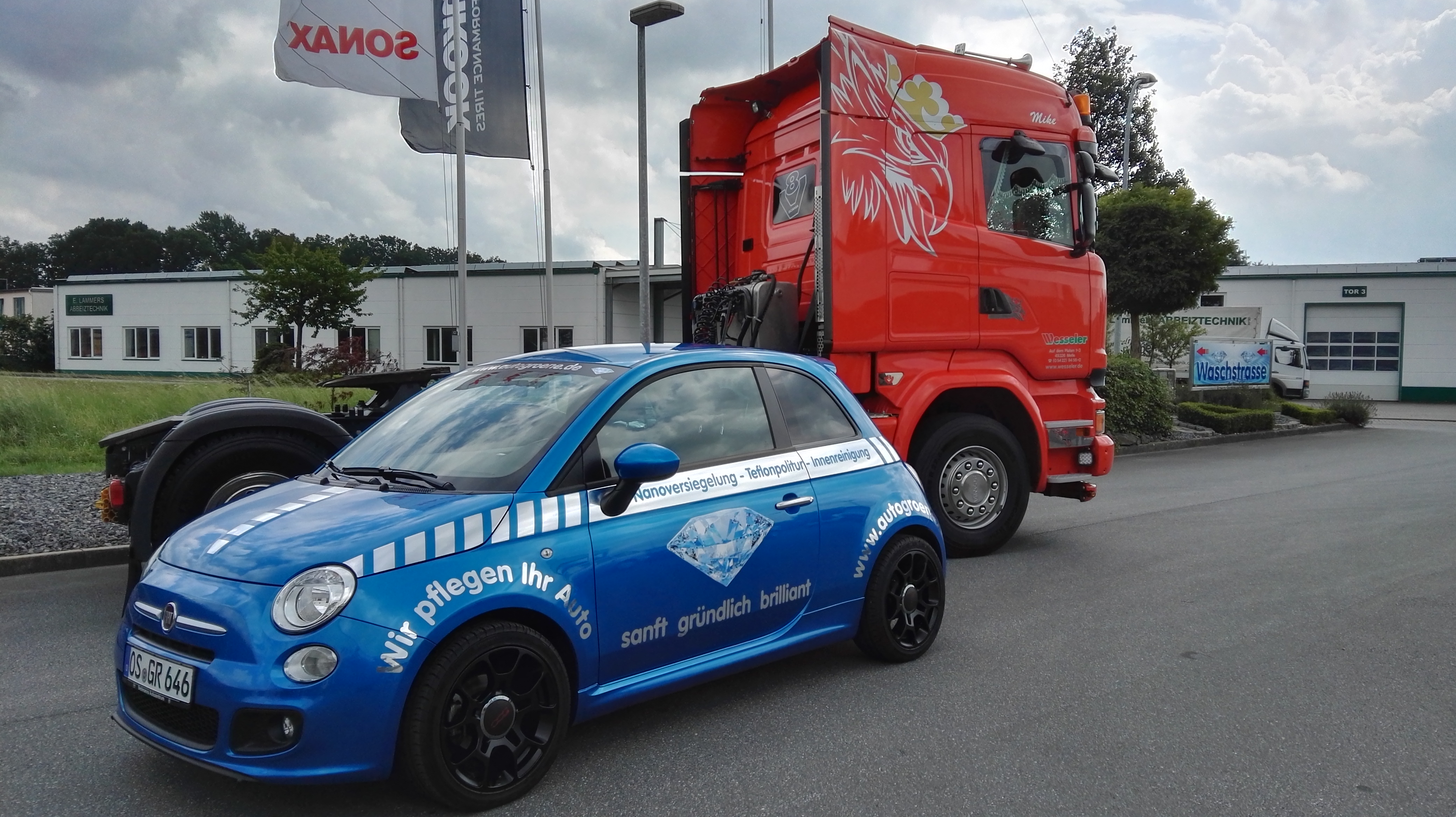 Autopflege Gr&ouml;ne