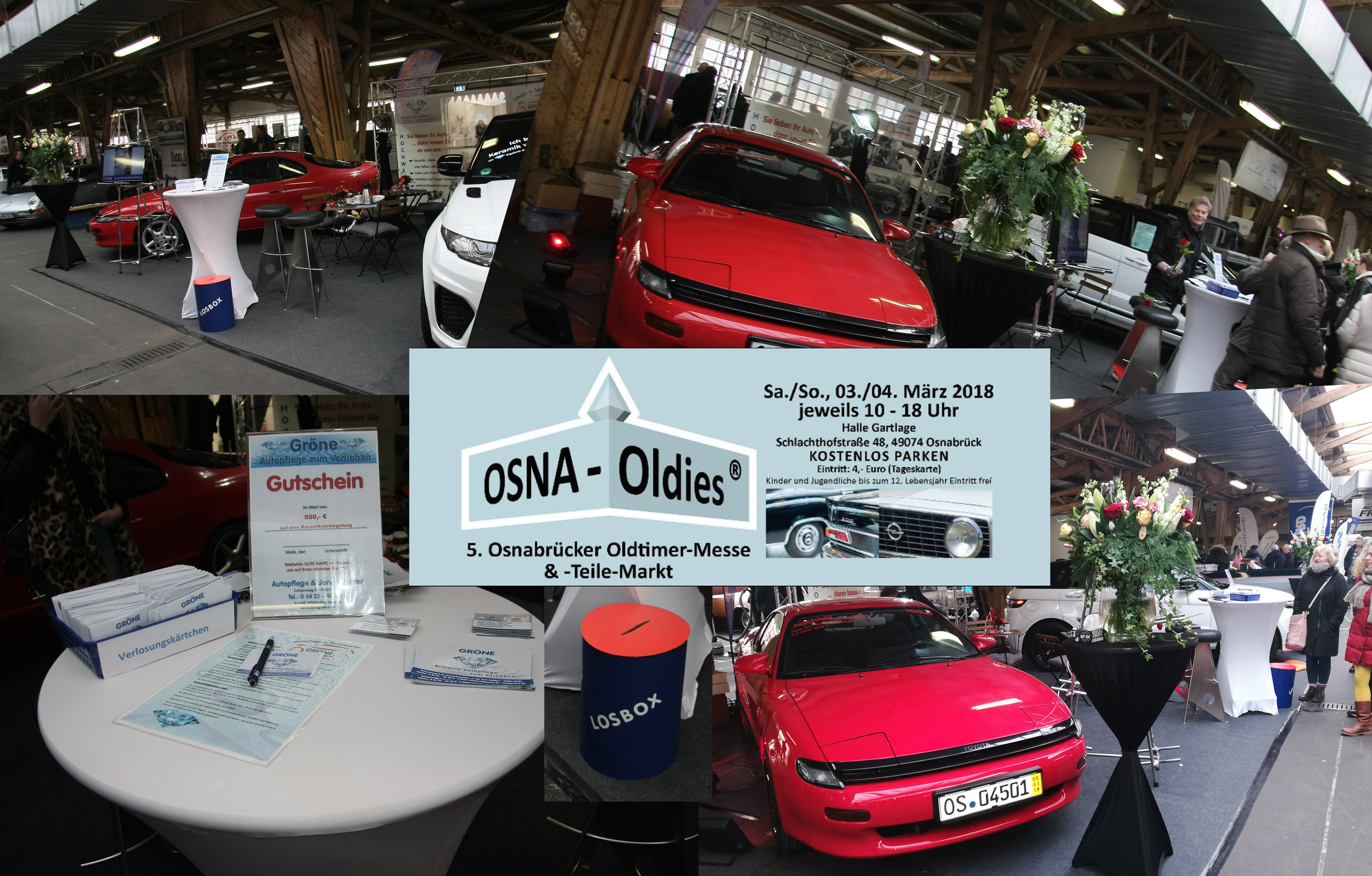 Autopflege Gr&ouml;ne - Kfz-Aufbereitung - auf der OSNA-Oldies in Osnabr&uuml;ck