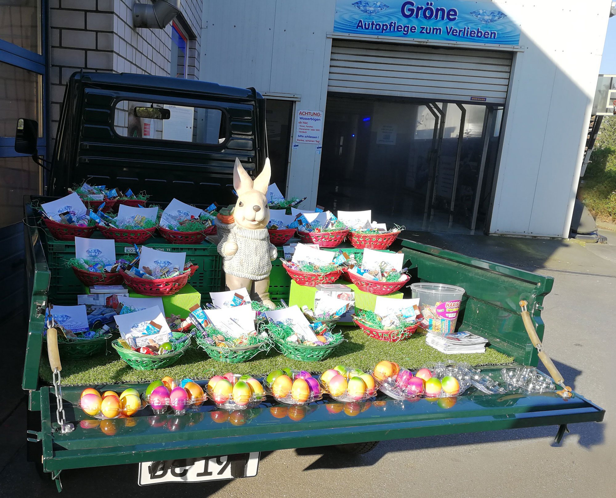 Autopflege Gr&ouml;ne - Ostern 2019 bei Gr&ouml;ne