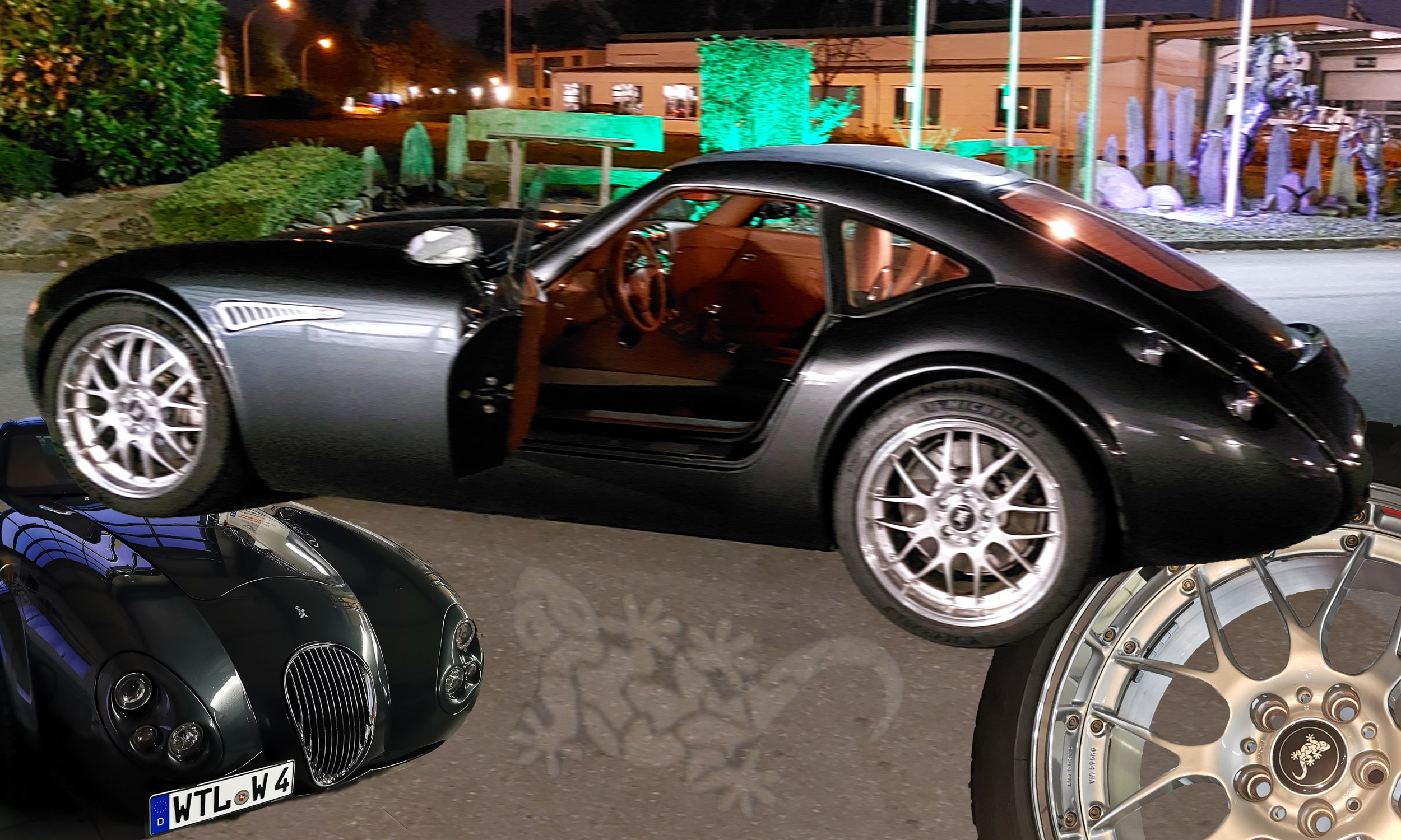 Autopflege Gr&ouml;ne - PKW Lack aufgearbeitet und manuell keramikversiegelt